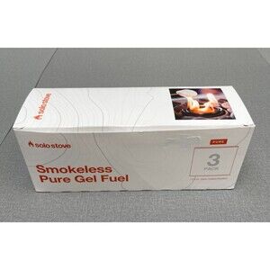 Solo Stove SmokeLess Pure Gel Fuel (3 Pack x 12.5oz Cans) NWT
